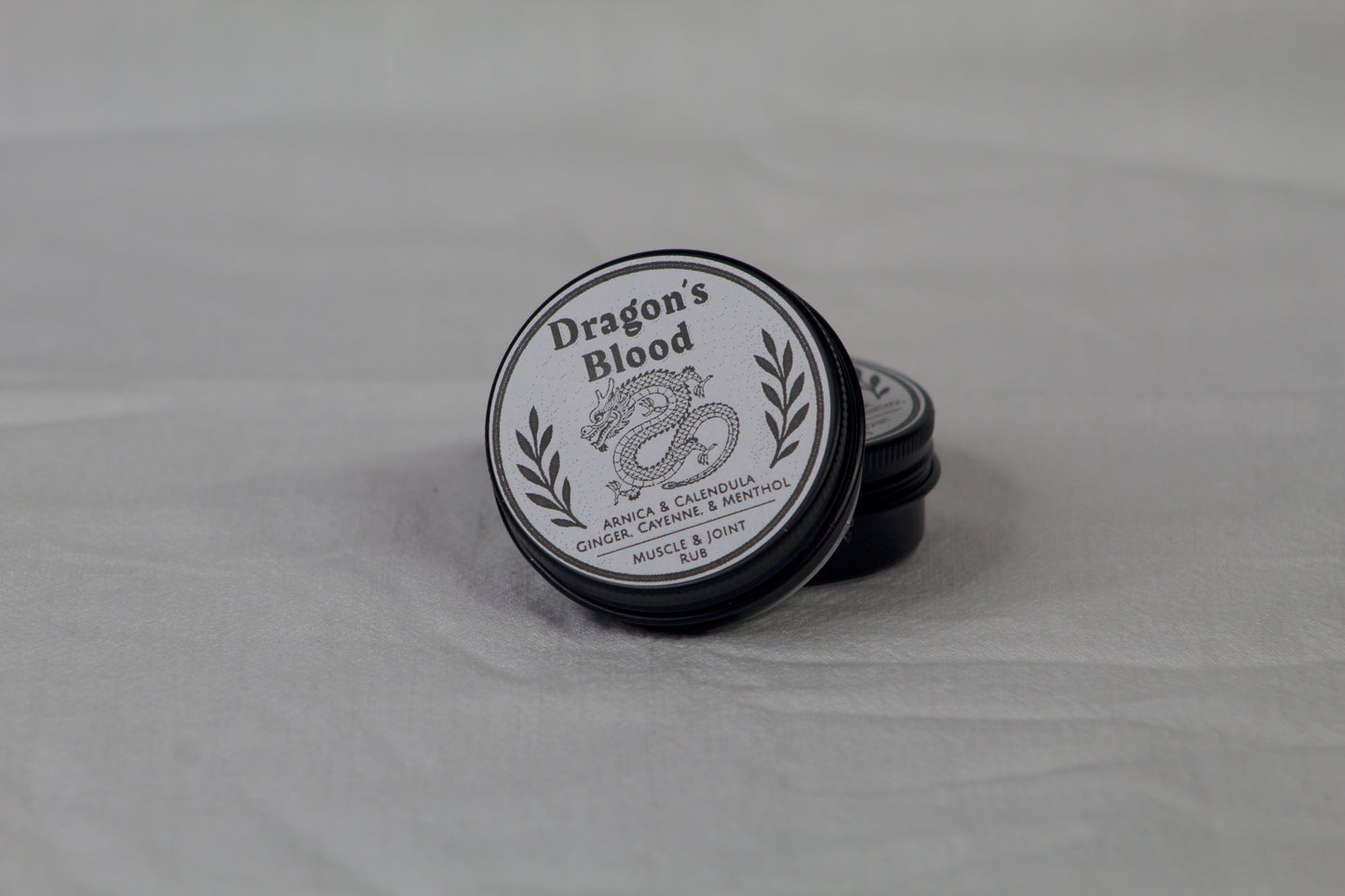 Dragon's Blood Muscle & Joint Rub 1oz Tin I Arnica, Ginger, Cayenne Menthol