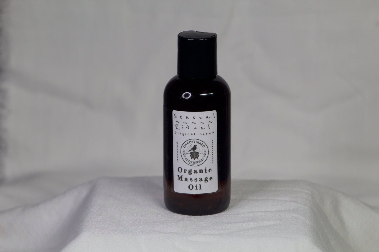 Sensual Ritual I Premium 100% Organic Massage Oil I 4oz Bottle