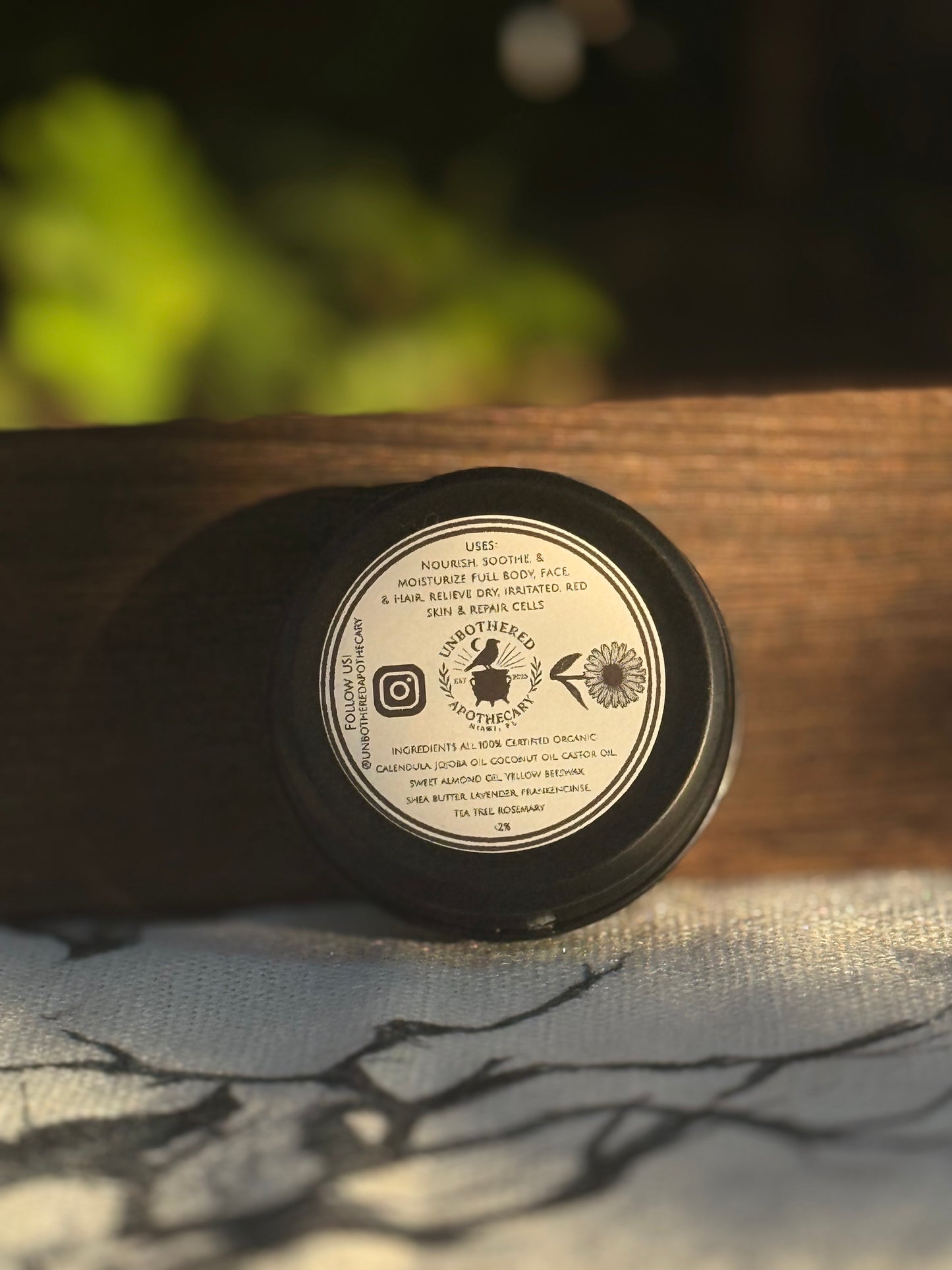 Sunset Butter Post Sun-Skincare I Calendula, Shea Butter, Coconut Oil | 100% Organic Moisturizer