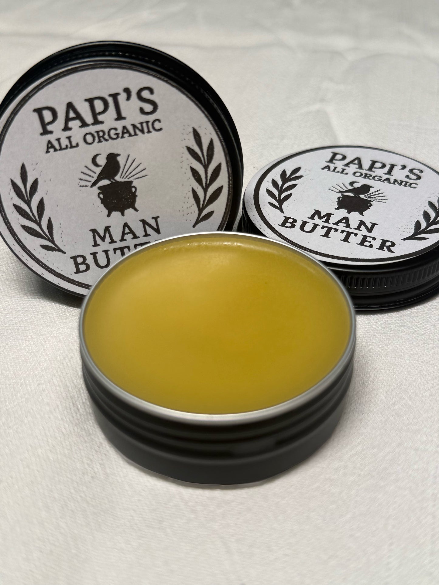 Man Butter - Soothing & Nourishing Moisturizer for Skin & Hair I 1oz Tin
