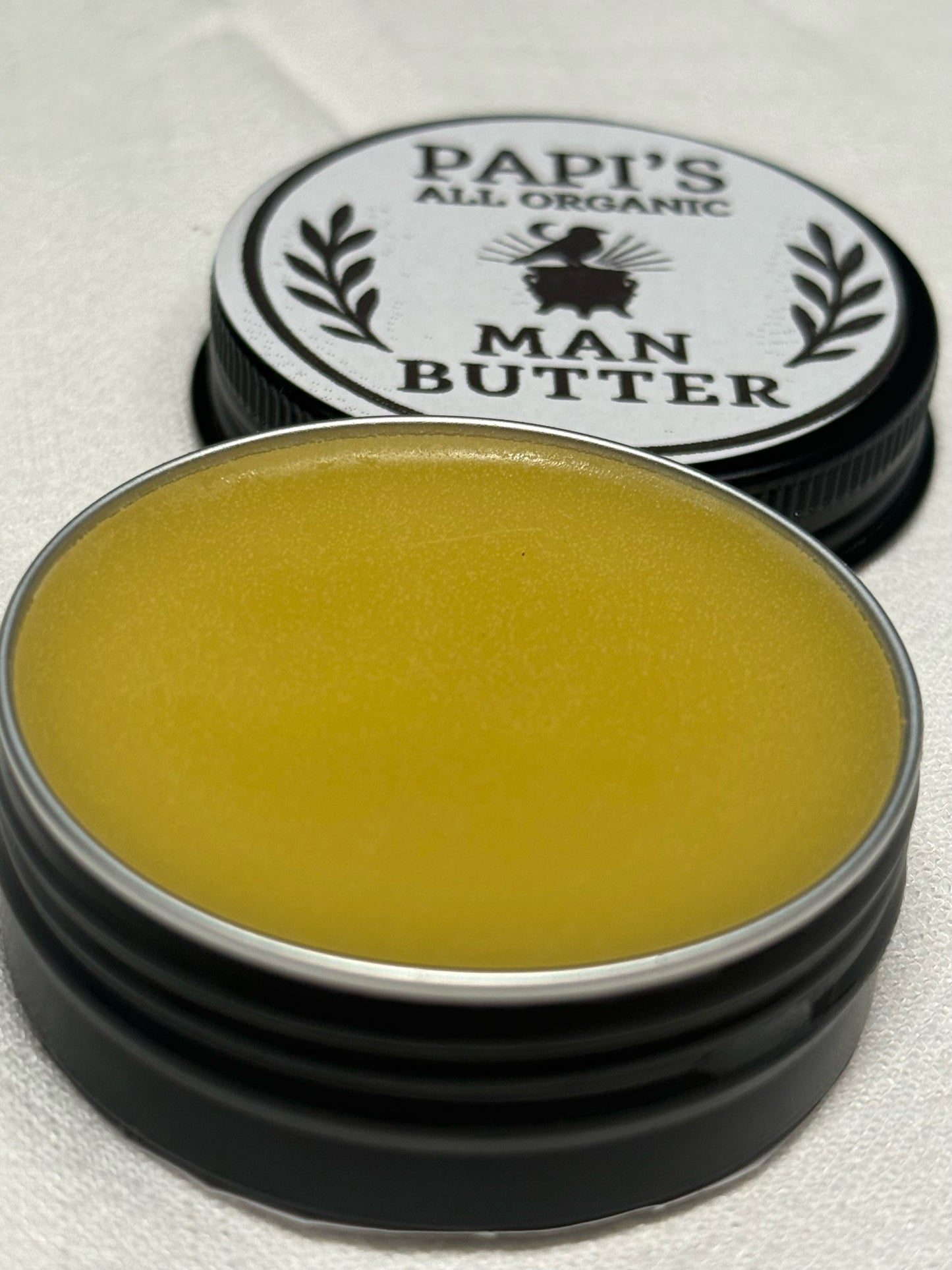Man Butter - Soothing & Nourishing Moisturizer for Skin & Hair I 1oz Tin