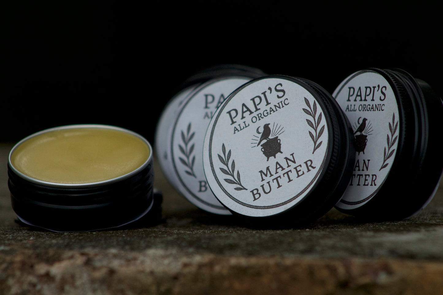 Man Butter - Soothing & Nourishing Moisturizer for Skin & Hair I 1oz Tin