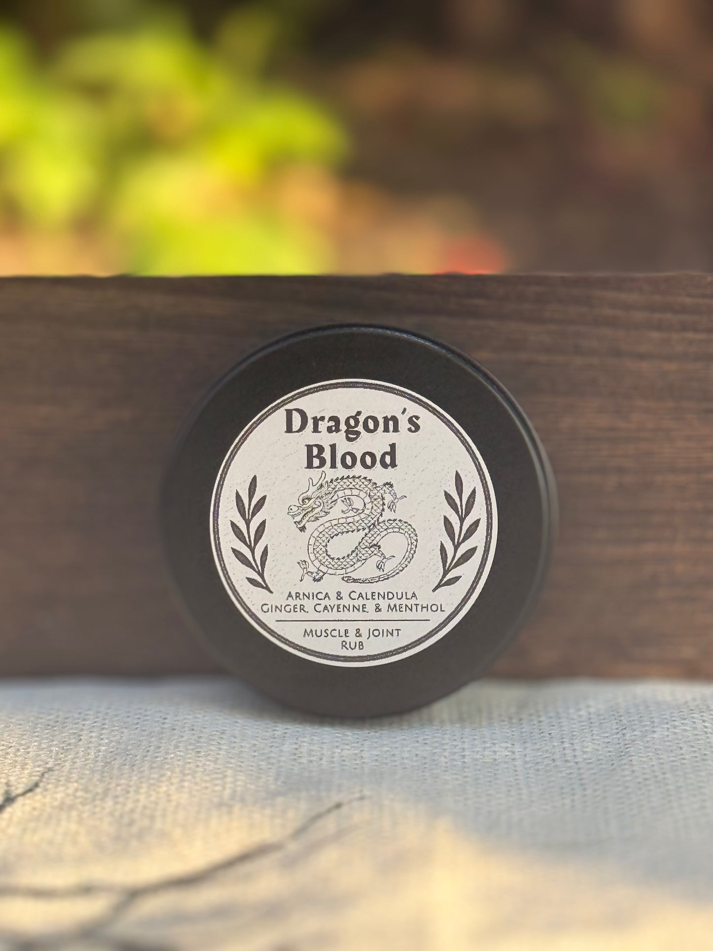 Dragon's Blood Muscle & Joint Rub I Arnica, Ginger, Cayenne Menthol